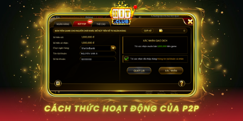 Rút Tiền Qua P2P HitClub Linh Hoạt Và Nhanh Chóng 1 Cach Thuc Hoat Dong Cua P2P