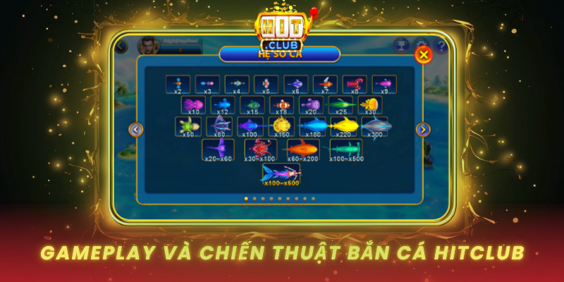 Bắn Cá HitClub - Săn Thưởng Đại Dương Hấp Dẫn 2026 2 Gameplay Va Chien Thuat Ban Ca Hitclub