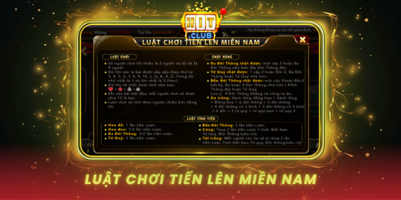 Luat Choi Tien Len Mien Nam