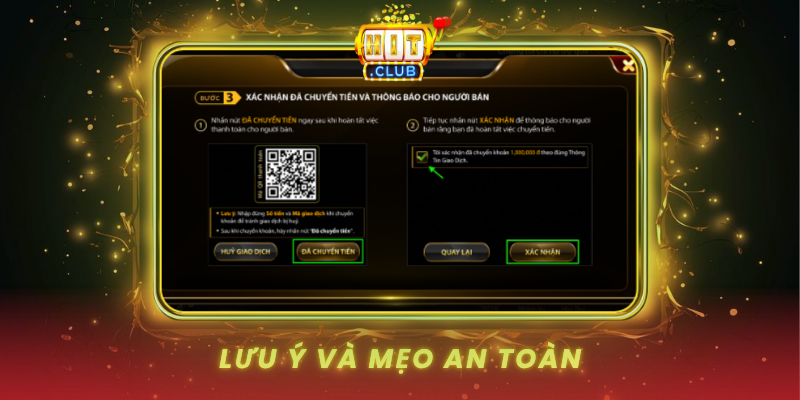 Luu Y Va Meo An Toan
