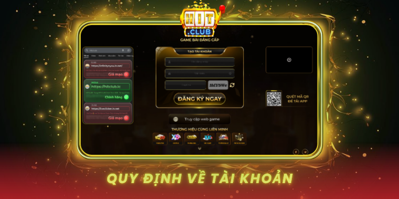 Quy Dinh Ve Tai Khoan