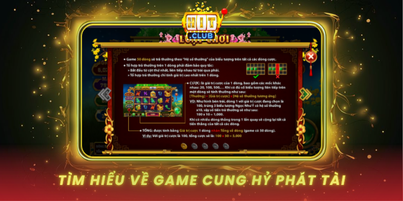 Cung Hỷ Phát Tài HitClub Game Slot Đón Tài Lộc 1 Tim Hieu Ve Game Cung Hy Phat Tai